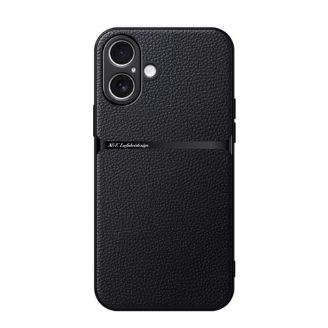 Litchi Leather Magnetic Full Coverage Shockproof Phone Case, For iPhone 16, For iPhone 15 Pro Max, For iPhone 15 Pro, For iPhone 15 Plus, For iPhone 15, For iPhone 14 Plus, For iPhone 14, For iPhone 14 Pro