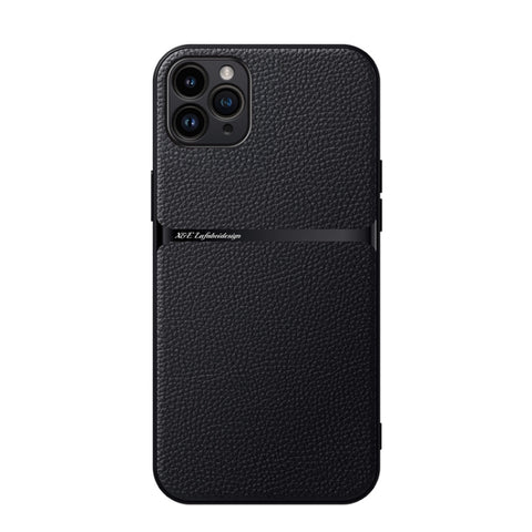 Litchi Leather Magnetic Full Coverage Shockproof Phone Case, For iPhone 14 Pro Max, For iPhone 13 Pro Max, For iPhone 13 Pro, For iPhone 13, For iPhone 12, For iPhone 12 Pro Max, For iPhone 12 Pro, For iPhone 11 Pro Max