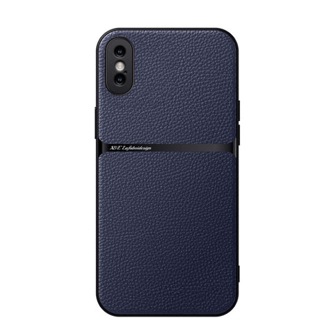 Litchi Leather Magnetic Full Coverage Shockproof Phone Case, For iPhone 11, For iPhone 11 Pro, For iPhone X / XS, For iPhone XR, For iPhone XS Max