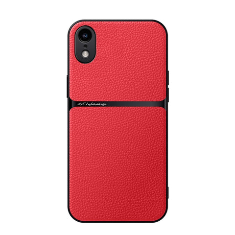 Litchi Leather Magnetic Full Coverage Shockproof Phone Case, For iPhone 11, For iPhone 11 Pro, For iPhone X / XS, For iPhone XR, For iPhone XS Max