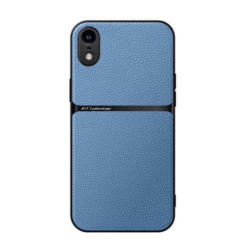 Litchi Leather Magnetic Full Coverage Shockproof Phone Case, For iPhone 11, For iPhone 11 Pro, For iPhone X / XS, For iPhone XR, For iPhone XS Max