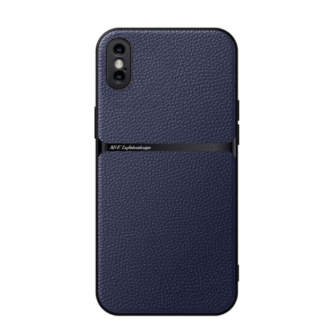 Litchi Leather Magnetic Full Coverage Shockproof Phone Case, For iPhone 11, For iPhone 11 Pro, For iPhone X / XS, For iPhone XR, For iPhone XS Max