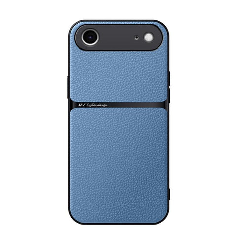Litchi Leather Magnetic Full Coverage Shockproof Phone Case, For iPhone 17e / 16e, For iPhone 17 Pro Max, For iPhone 17 Pro, For iPhone 17, For iPhone Air, For iPhone 16 Pro Max, For iPhone 16 Pro, For iPhone 16 Plus