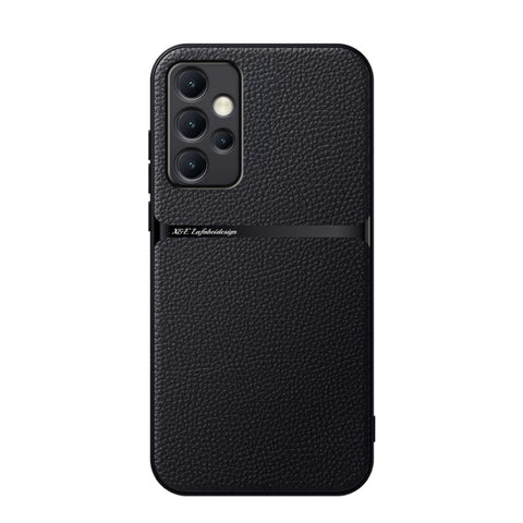 Litchi Leather Magnetic Full Coverage Shockproof Phone Case, For Galaxy A35 5G, For Galaxy A25 5G, For Galaxy A34 5G, For Galaxy A54 5G, For Galaxy A53 5G, For Galaxy A52 5G