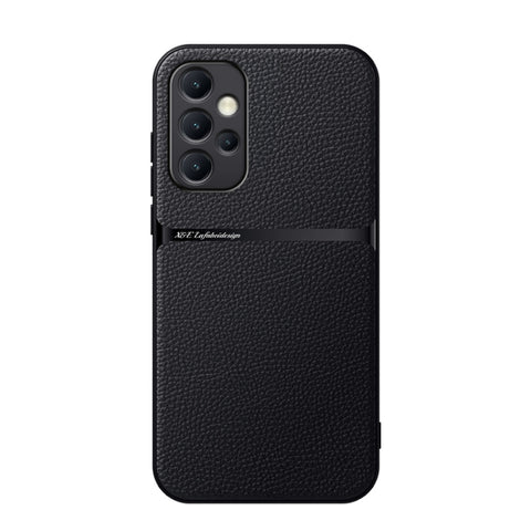 Litchi Leather Magnetic Full Coverage Shockproof Phone Case, For Galaxy A35 5G, For Galaxy A25 5G, For Galaxy A34 5G, For Galaxy A54 5G, For Galaxy A53 5G, For Galaxy A52 5G