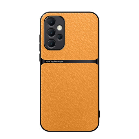 Litchi Leather Magnetic Full Coverage Shockproof Phone Case, For Galaxy A35 5G, For Galaxy A25 5G, For Galaxy A34 5G, For Galaxy A54 5G, For Galaxy A53 5G, For Galaxy A52 5G