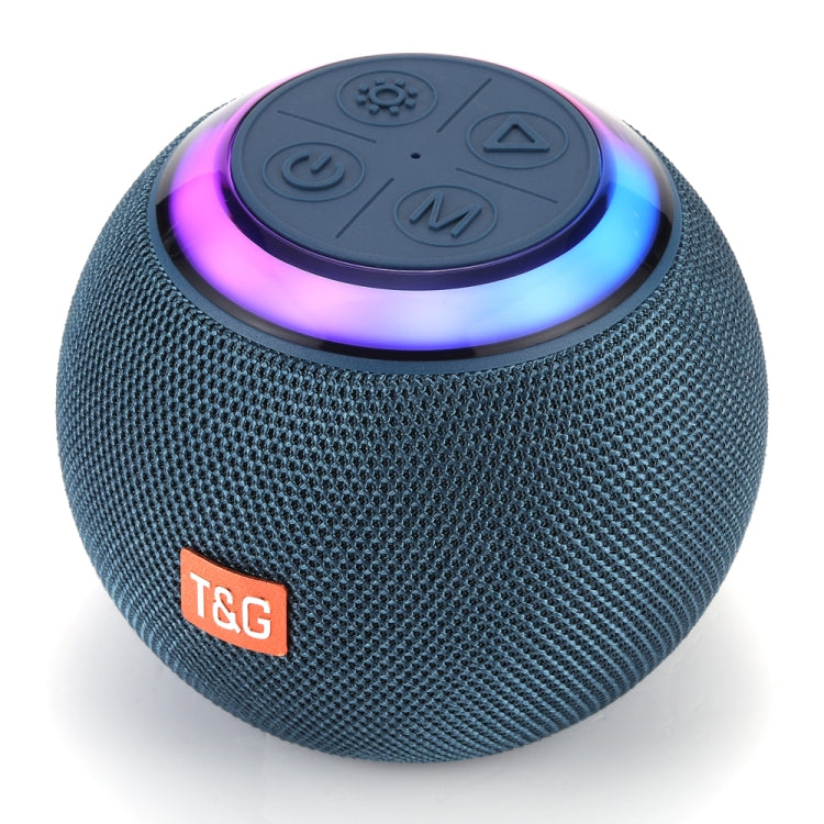 T&G TG683 Mini Portable Outdoor Wireless Bluetooth Speaker with LED Atmosphere Light, TG683