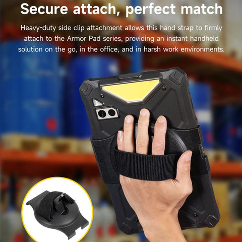 Ulefone UAS02 Tablet Hand Strap Holder for Ulefone Armor Pad 4 / 4 Ultra, For Ulefone Armor Pad 4 / 4 Ultra