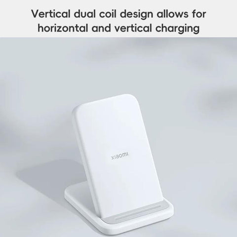 Original Xiaomi 30W Vertical Stand Wireless Charger, Vertical Stand