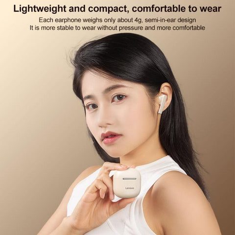 Original Lenovo TC3301 Wireless Bluetooth 5.3 Earphones, TC3301 (Black), TC3301 (White)