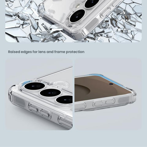 NILLKIN PC + TPU Phone Case, For Samsung Galaxy S26+ 5G, For Samsung Galaxy S26 Ultra 5G, For Samsung Galaxy S26 5G, For Samsung Galaxy S25 5G, For Samsung Galaxy S25+ 5G, For Samsung Galaxy S25 Ultra 5G
