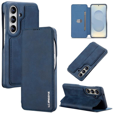LC.IMEEKE Hon Ancient Series Flip Leather Phone Case, For Samsung Galaxy S26+ 5G, For Samsung Galaxy S26 Ultra 5G, For Samsung Galaxy S26 5G, For Samsung Galaxy S25 Ultra 5G