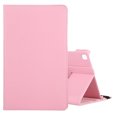 Litchi Texture Horizontal Flip 360 Degrees Rotation Leather Case with Holder, For Samsung Galaxy Tab A7 T500