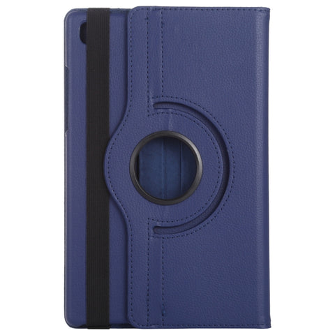 Litchi Texture Horizontal Flip 360 Degrees Rotation Leather Case with Holder, For Samsung Galaxy Tab A7 T500