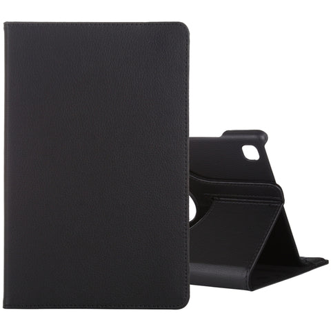 Litchi Texture Horizontal Flip 360 Degrees Rotation Leather Case with Holder, For Samsung Galaxy Tab A7 T500