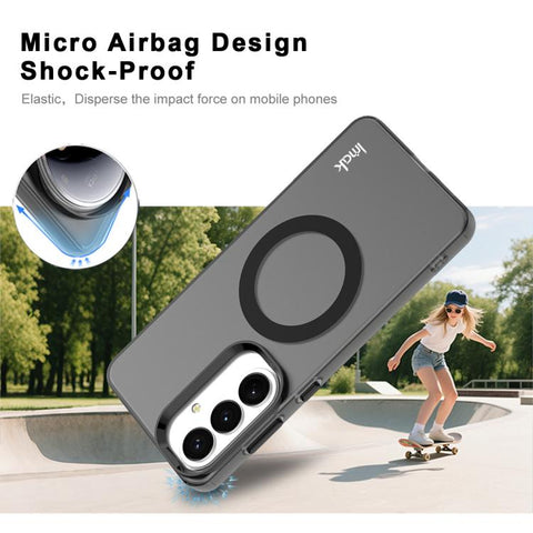 IMAK Candy Series Shockproof MagSafe Phone Case, For Samsung Galaxy S26+ 5G, For Samsung Galaxy S26 Ultra 5G, For Samsung Galaxy S26 5G, For Samsung Galaxy S25 FE 5G, For Samsung Galaxy S25 Edge 5G, For Samsung Galaxy S25 5G