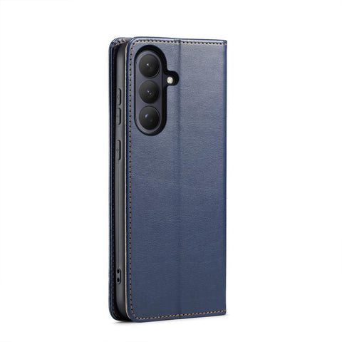Fierre Shann PU Genuine Leather Texture Phone Case, For Samsung Galaxy S26+ 5G, For Samsung Galaxy S26 Ultra 5G, For Samsung Galaxy S26 5G, For Samsung Galaxy S25 Edge 5G, For Samsung Galaxy S25 5G, For Samsung Galaxy S25+ 5G                           ...