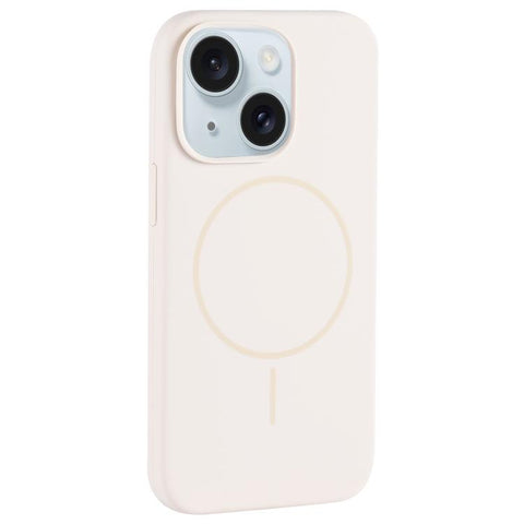 Large Hole Camera MagSafe Liquid Silicone Full Coverage Phone Case, For iPhone 15 Pro Max, For iPhone 15 Pro, For iPhone 15 Plus, For iPhone 15
