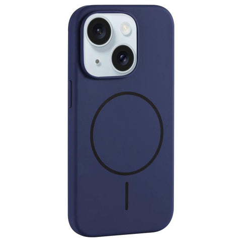 Large Hole Camera MagSafe Liquid Silicone Full Coverage Phone Case, For iPhone 15 Pro Max, For iPhone 15 Pro, For iPhone 15 Plus, For iPhone 15