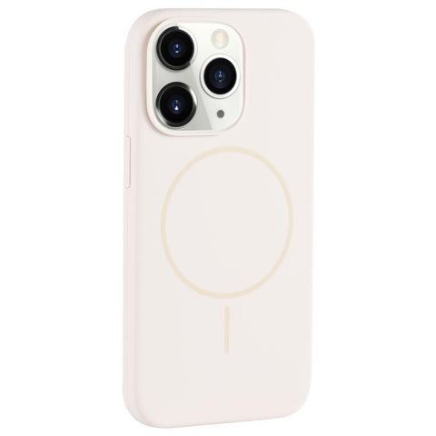 Large Hole Camera MagSafe Liquid Silicone Full Coverage Phone Case, For iPhone 12 Pro Max, For iPhone 12 Pro, For iPhone 11 Pro Max, For iPhone 11