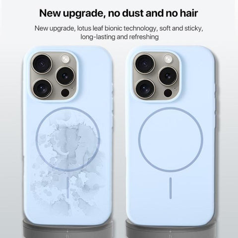 Large Hole Camera MagSafe Liquid Silicone Full Coverage Phone Case, For iPhone 15 Pro Max, For iPhone 15 Pro, For iPhone 15 Plus, For iPhone 15