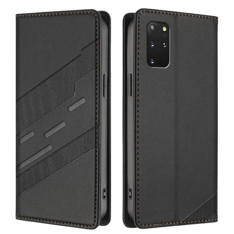 Embossed Multi-functional Wallet Retro Leather Phone Case, For Samsung Galaxy S20+