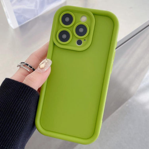 Shockproof Frame Frosted Precise Hole TPU Phone Case, For iPhone 17e / 16e, For iPhone 17 Pro Max, For iPhone 17 Pro, For iPhone 17, For iPhone Air, For iPhone 16 Pro Max