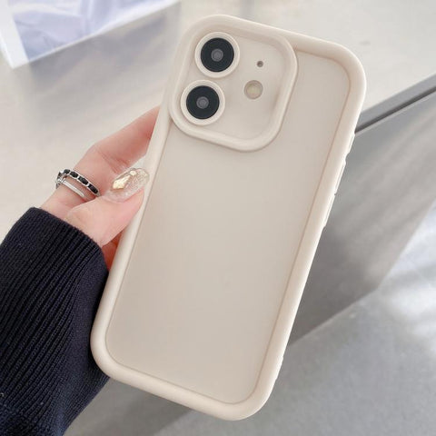 Shockproof Frame Frosted Precise Hole TPU Phone Case, For iPhone 13 Pro Max, For iPhone 13 Pro, For iPhone 13, For iPhone 12, For iPhone 12 Pro Max, For iPhone 12 Pro