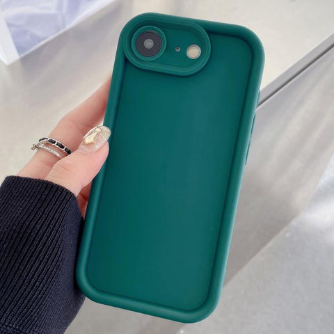 Shockproof Frame Frosted Precise Hole TPU Phone Case, For iPhone 17e / 16e, For iPhone 17 Pro Max, For iPhone 17 Pro, For iPhone 17, For iPhone Air, For iPhone 16 Pro Max