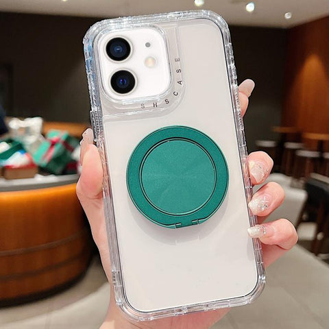 Dreamland Transparent MagSafe Holder Phone Case, For iPhone 13 Pro Max, For iPhone 13 Pro, For iPhone 13, For iPhone 12 / 12 Pro, For iPhone 12 Pro Max, For iPhone 11 Pro Max