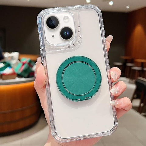 Dreamland Transparent MagSafe Holder Phone Case, For iPhone 13 Pro Max, For iPhone 13 Pro, For iPhone 13, For iPhone 12 / 12 Pro, For iPhone 12 Pro Max, For iPhone 11 Pro Max