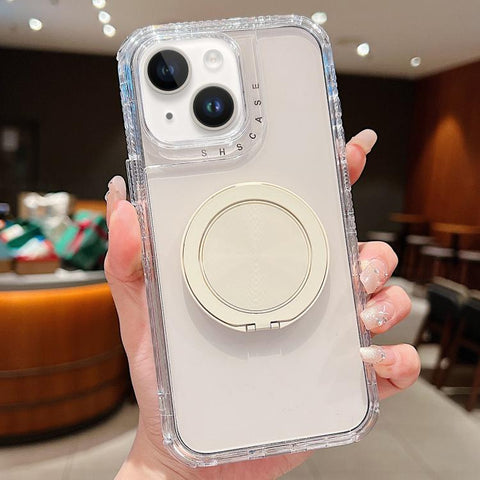 Dreamland Transparent MagSafe Holder Phone Case, For iPhone 13 Pro Max, For iPhone 13 Pro, For iPhone 13, For iPhone 12 / 12 Pro, For iPhone 12 Pro Max, For iPhone 11 Pro Max