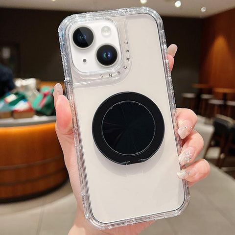 Dreamland Transparent MagSafe Holder Phone Case, For iPhone 13 Pro Max, For iPhone 13 Pro, For iPhone 13, For iPhone 12 / 12 Pro, For iPhone 12 Pro Max, For iPhone 11 Pro Max
