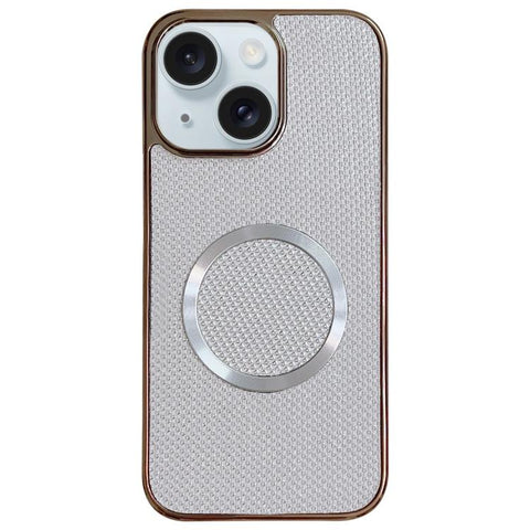 Electroplating PC Glitter Grain MagSafe Phone Case, For iPhone 15 Plus, For iPhone 15, For iPhone 14 Plus, For iPhone 14, For iPhone 14 Pro, For iPhone 14 Pro Max, For iPhone 13 Pro Max, For iPhone 13 Pro
