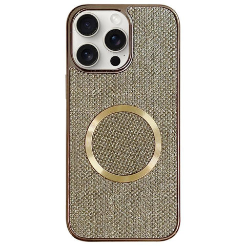 Electroplating PC Glitter Grain MagSafe Phone Case, For iPhone 15 Plus, For iPhone 15, For iPhone 14 Plus, For iPhone 14, For iPhone 14 Pro, For iPhone 14 Pro Max, For iPhone 13 Pro Max, For iPhone 13 Pro