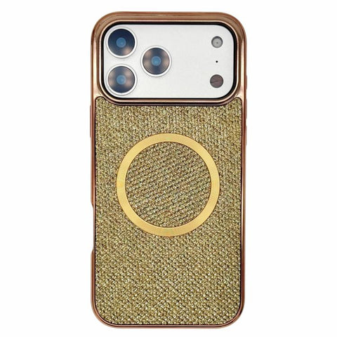 Electroplating PC Glitter Grain MagSafe Phone Case, For iPhone 18 Pro / 17 Pro, For iPhone 18 Pro Max/17 Pro Max, For iPhone 16 Pro Max, For iPhone 16 Pro, For iPhone 16 Plus, For iPhone 16, For iPhone 15 Pro Max, For iPhone 15 Pro