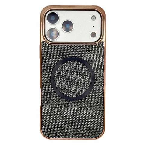 Electroplating PC Glitter Grain MagSafe Phone Case, For iPhone 18 Pro / 17 Pro, For iPhone 18 Pro Max/17 Pro Max, For iPhone 16 Pro Max, For iPhone 16 Pro, For iPhone 16 Plus, For iPhone 16, For iPhone 15 Pro Max, For iPhone 15 Pro