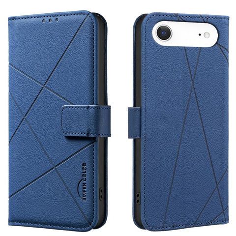 Geometric Pattern RFID Leather Phone Case, For iPhone 18 Pro/17 Pro, For iPhone 18 Pro Max/17 Pro Max, For iPhone 16e / 17e, For iPhone 17, For iPhone Air, For iPhone 16 Pro Max, For iPhone 16 Pro, For iPhone 16 Plus