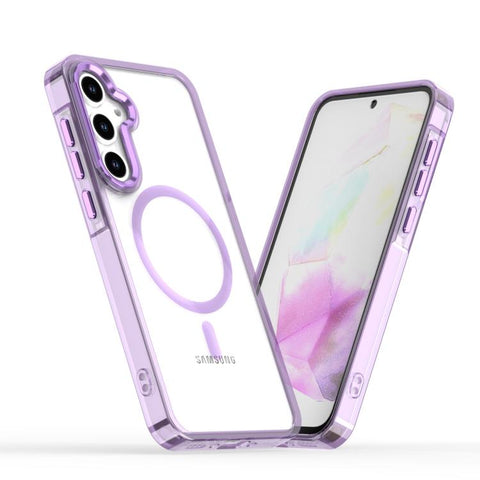 MagSafe Magnetic Clear Phone Case, For Galaxy A57 5G, For Samsung Galaxy A56 5G, For Samsung Galaxy A16 5G, For Samsung Galaxy A06 4G, For Samsung Galaxy A15 5G / 4G, For Samsung Galaxy A35 5G, For Samsung Galaxy A05, For Samsung Galaxy A05s           ...