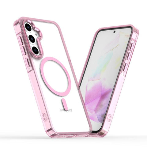 MagSafe Magnetic Clear Phone Case, For Galaxy A57 5G, For Samsung Galaxy A56 5G, For Samsung Galaxy A16 5G, For Samsung Galaxy A06 4G, For Samsung Galaxy A15 5G / 4G, For Samsung Galaxy A35 5G, For Samsung Galaxy A05, For Samsung Galaxy A05s           ...