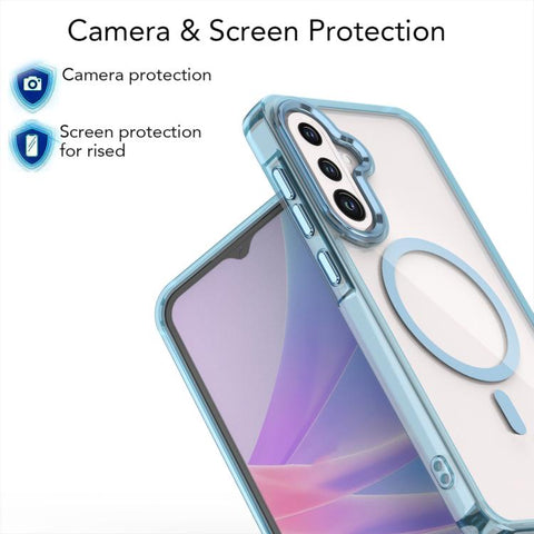MagSafe Magnetic Clear Phone Case, For Galaxy A57 5G, For Samsung Galaxy A56 5G, For Samsung Galaxy A16 5G, For Samsung Galaxy A06 4G, For Samsung Galaxy A15 5G / 4G, For Samsung Galaxy A35 5G, For Samsung Galaxy A05, For Samsung Galaxy A05s           ...