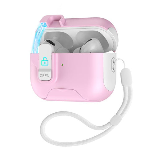 Automatic Pop-up Cover Holder Earphone Case with Switch Lock, For AirPods 5 / 4, For AirPods Pro 3, For AirPods Pro 2, For AirPods 3