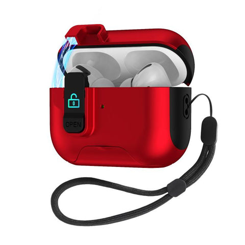 Automatic Pop-up Cover Holder Earphone Case with Switch Lock, For AirPods 5 / 4, For AirPods Pro 3, For AirPods Pro 2, For AirPods 3