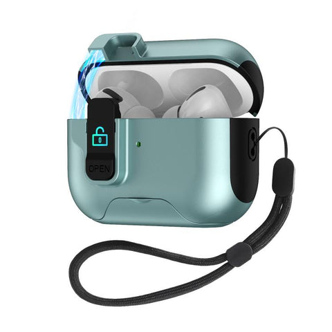 Automatic Pop-up Cover Holder Earphone Case with Switch Lock, For AirPods 5 / 4, For AirPods Pro 3, For AirPods Pro 2, For AirPods 3