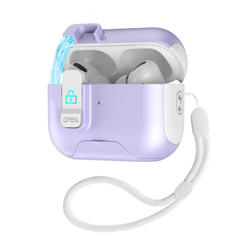 Automatic Pop-up Cover Holder Earphone Case with Switch Lock, For AirPods 5 / 4, For AirPods Pro 3, For AirPods Pro 2, For AirPods 3