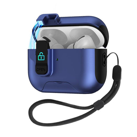 Automatic Pop-up Cover Holder Earphone Case with Switch Lock, For AirPods 5 / 4, For AirPods Pro 3, For AirPods Pro 2, For AirPods 3