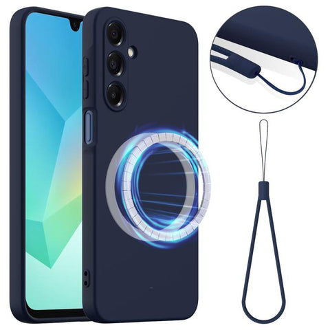 Shockproof Silicone Magsafe Phone Case, For Galaxy A27 5G / M47 / F70 Pro, For Galaxy A17 / F17 / M17 / A18, For Samsung Galaxy A57 5G, For Samsung Galaxy A37 5G, For Samsung Galaxy A36 / A56 5G, For Samsung Galaxy A26 5G, For Samsung Galaxy A16 4G / 5...