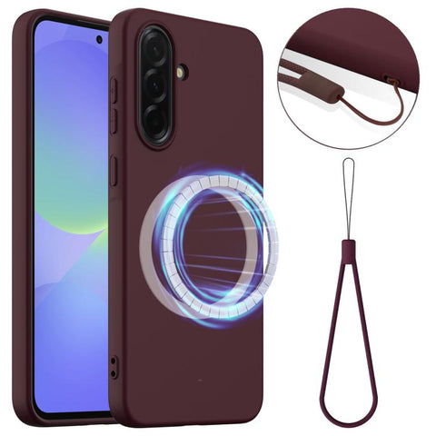 Shockproof Silicone Magsafe Phone Case, For Galaxy A27 5G / M47 / F70 Pro, For Galaxy A17 / F17 / M17 / A18, For Samsung Galaxy A57 5G, For Samsung Galaxy A37 5G, For Samsung Galaxy A36 / A56 5G, For Samsung Galaxy A26 5G, For Samsung Galaxy A16 4G / 5...