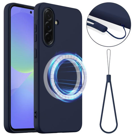 Shockproof Silicone Magsafe Phone Case, For Galaxy A27 5G / M47 / F70 Pro, For Galaxy A17 / F17 / M17 / A18, For Samsung Galaxy A57 5G, For Samsung Galaxy A37 5G, For Samsung Galaxy A36 / A56 5G, For Samsung Galaxy A26 5G, For Samsung Galaxy A16 4G / 5...
