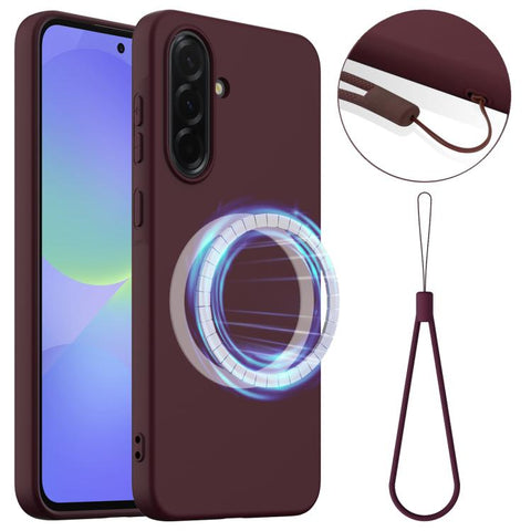 Shockproof Silicone Magsafe Phone Case, For Galaxy A27 5G / M47 / F70 Pro, For Galaxy A17 / F17 / M17 / A18, For Samsung Galaxy A57 5G, For Samsung Galaxy A37 5G, For Samsung Galaxy A36 / A56 5G, For Samsung Galaxy A26 5G, For Samsung Galaxy A16 4G / 5...